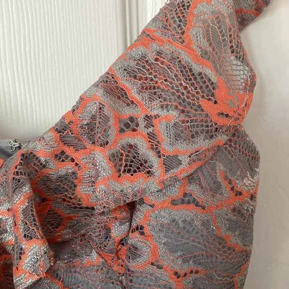 Lulu’s Fleur Allured Grey Lace Midi Dress - Picture 7 of 8